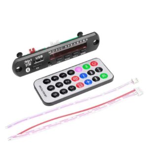 Bluetooth MP3 Decoding Board Module with inbuilt SD Card Slot - USB - FM - and Remote Control