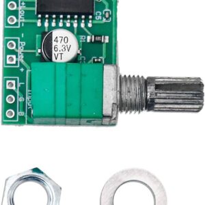 PAM8403 Mini 5V Audio Amplifier Board with Switch Potentiometer