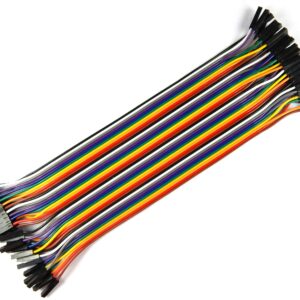Female to Female Jumper Wires (20cm) - 40 Pieces pack